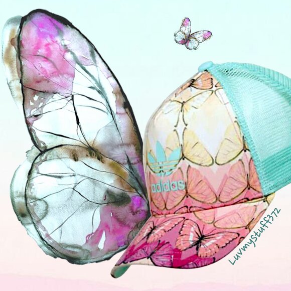 🦋Cute Right?🦋 Adidas Butterfly Cap - Picture 3 of 7